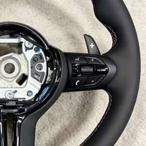 Volante de Cuero para <span class=keywords><strong>BMW</strong></span> Serie F10 F20 F30 F32 F35 F23 F82 F15 F18 M3 M4 <span class=keywords><strong>M5</strong></span> E87 E90 E92, Suministro Directo de Fábrica - Product Image 4