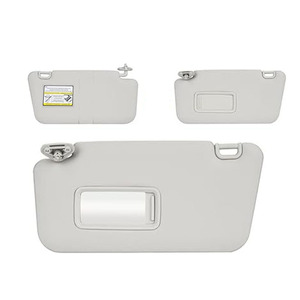 แผ่นบังแดด 92011sc033lo ด้านซ้ายสำหรับซูบารุ ฟอเรสเตอร์ 2009-2013 สีเทา PVC ติดตั้งด้วยสกรู - Product Image 3