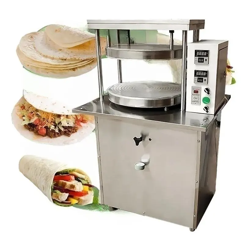 Điện Tortilla Bột Làm 12 inch chapati máy làm hoàn toàn tự động