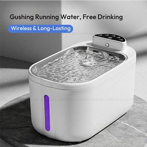 Fontanella per Animali Domestici Senza Fili Elecpet OEM, 4L, 5200mAh, Pompa Silenziosa, Distributore d'Acqua Automatico Intelligente - Product Image 2