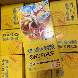 MK Japan OP15 Booster Box Adventure on Kami's <span class=keywords><strong>Island</strong></span> Enel SEC Secret Rare <span class=keywords><strong>Manga</strong></span> Rare Skypiea Leader Collection - Product Image 5