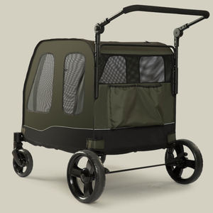 60kg Heavy Duty Luxury Large Pet <b>Stroller</b> 4 Wheels Foldable <b>Dog</b> Wagon 600D Oxford Fabric Portable Fashion for Big <b>Dogs</b> Cats - Product Image 5
