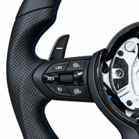 Volant de voiture en cuir M Sport personnalisé pour BMW F30 F10 F20 F32 F36 F22 F80 M3 M4 M5 E90 E92 E70 X5 X6