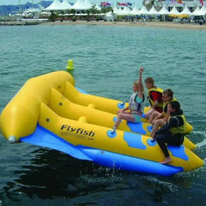 <span class=keywords><strong>9</strong></span> Cavaliers Gonflable <span class=keywords><strong>Banana</strong></span> Boat Haute Qualité Remorquable Tube Fly <span class=keywords><strong>Fish</strong></span> pour Jeu de Sports Nautiques - Product Image 2