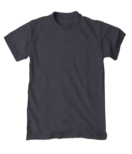 T-shirt surdimensionné personnalisé, uni, décontracté, pour homme, noir, vintage, effet usé - Product Image 1