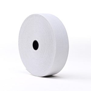 40cm 6.1 g/cm nguyên trắng đàn hồi ban nhạc rộng phẳng mềm dệt kim may đàn hồi vải - Product Image 2