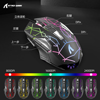 Keyboard dan Mouse Nirkabel Rechargeable Black104 Tahan Air Optik Terbaik Laptop Murah Clavier Harga Terjangkau Portabel Bekas Senyap