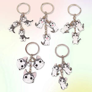 <span class=keywords><strong>Porte</strong></span>-<span class=keywords><strong>clés</strong></span> en métal en émail dur personnalisé - Product Image 1