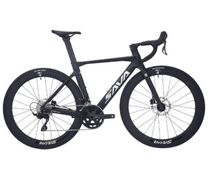 Bicicleta de <span class=keywords><strong>Carretera</strong></span> de Fibra de Carbono <span class=keywords><strong>SAVA</strong></span> A7L-7100-24S, Grupo R7100, Frenos de Disco Hidráulicos, Ultraligera, 24 Velocidades - Product Image 4