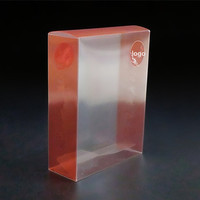 Boîte en plastique transparente haute qualité pour emballage de cadeaux, jouets, bougies, artisanat, impression personnalisée en gros, PET PVC