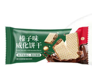 Biscuits gaufrettes au chocolat 100% aromatisés, salés <span class=keywords><strong>et</strong></span> épicés, faibles en <span class=keywords><strong>sel</strong></span>, en vrac pour grossistes <span class=keywords><strong>et</strong></span> distributeurs - Product Image 2