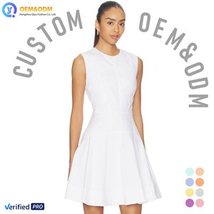 Vestido de Fiesta Mini de Algodón con Estampado Floral, Diseño Personalizado OEM 2026, Elegante, Casual, para Mujer, Noche, Fiesta, Dama, Chica - Product Image 1
