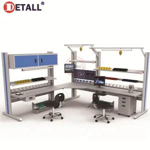 Banc de travail mobile pour laboratoire dentaire, <span class=keywords><strong>station</strong></span> de réparation/table, tour de travail, établi - Product Image 1