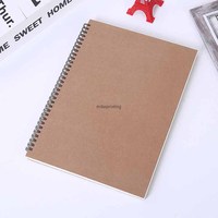 Agenda Escolar Personalizable A4 A5 con Tapa Blanda, Diario Económico de Papel Kraft, Cuaderno de Cartón para Estudiantes, Proveedor de Libretas
