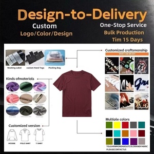 T-shirts personnalisés en gros de haute qualité TKAN1149D, t-shirts pour hommes à manches courtes, col rond, coupe ample, respirants, unis, pour l'été. - Product Image 3