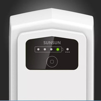 Bomba de aire pequeña Sunsun AQP, minicompresor de aire portátil recargable para exteriores, bomba doméstica para acuario, pecera, bomba de oxígeno silenciosa