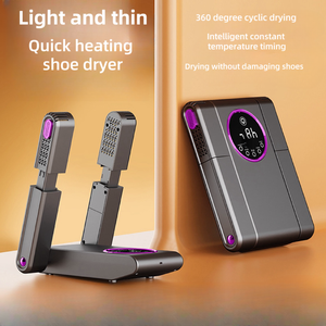 Calentador de Zapatos Inteligente con Temporizador, Plegable, Portátil, Esterilizador de Botas, Secado Regular Eléctrico de 120 Minutos, Desodorante, Secador de Zapatos - Product Image 2