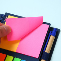 Cuaderno Espiral con Logotipo Personalizado y Bolígrafo, Bloc de Notas de Papel Kraft A6, Libreta de Notas Adhesivas Portátil para Oficina, Escuela y Promociones