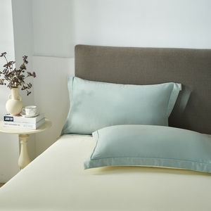 Parures de lit en bambou douces et personnalisées, couleurs blanches, de qualité supérieure, à prix abordable, avec draps plats - Product Image 6