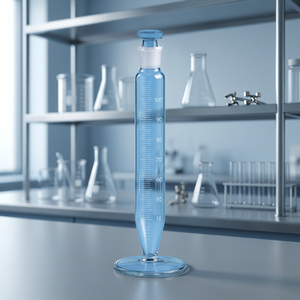 Tubo de Centrífuga Graduado de Vidrio Transparente de 100 ml, Columna de Densidad, Tubo de Separación para Laboratorio - Product Image 2