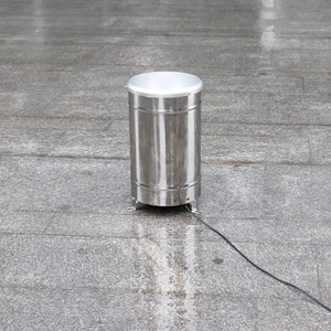 Renke En Acier Inoxydable Basculement Seau En Métal Pluviomètre de Jardin avec RS485 Mesure des Précipitations - Product Image 3