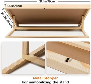 Rompecabezas de madera <span class=keywords><strong>para</strong></span> <span class=keywords><strong>adultos</strong></span> Juego de mesa 3000 piezas Mesas de rompecabezas con cubierta y estante - Product Image 3