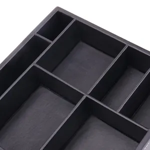 Mens Underwear Leather Box Organizer Storage Boxes Bins Case