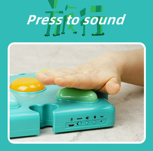 Ücretsiz ekleme şeker renk ses kaydı DIY etiket kedi köpek Pet iletişim 5 düğmeler konuşmak için - Product Image 4