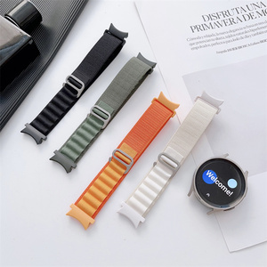 Correa de nailon para reloj Samsung <span class=keywords><strong>4</strong></span> 5 6 7 44mm 40mm reloj 5 Pro 45mm <span class=keywords><strong>Galaxy</strong></span> Watch6 <span class=keywords><strong>4</strong></span> <span class=keywords><strong>Classic</strong></span> <span class=keywords><strong>42</strong></span> 46mm bandas accesorios de reloj - Product Image 4