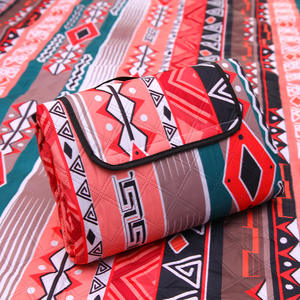 שמיכת פיקניק עמיד למים & מחצלת עבור 4-6 רב תפקודי קמפינג כיסוי בד אוקספורד כל העונה שימוש - Product Image 4