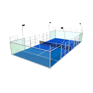 Nouveau Court de Padel Super Panoramique 2026 en Promotion – Prix Compétitif, Gazon Artificiel PP+PE Durable, Intérieur/Extérieur, Fournisseur Certifié CE - Product Image 2