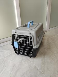 Hızlı Teslimat Havayolu Onaylı Portatif Plastik Büyük Boy Seyahat Taşıma Çantası Tekerlekli Evcil Hayvan Köpek Kedi Taşıma Kafesi Satılık - Product Image 6
