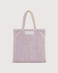 100% pamuk Tote çanta Terry şerit havlu plaj çantası için kare ve dikdörtgen şekli plaj seyahat için bez plaj çantası - Product Image 4
