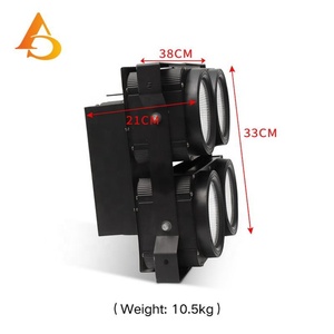 Equipo de Iluminación Popular, Luz de Escenario COB de 400w, Blanco Cálido y Frío, Luz Cegadora de 4 Ojos para Audiencia - Product Image 5