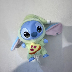 Stitch Plush Key Chain Pink <b>Hat</b> Ice Cream Pendant 3D Shape Collectible Toy Zhejiang Origin - Product Image 3