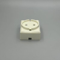 Stopkontak Listrik Model Eropa Persegi Datar Tahan Suhu Tinggi Tipe Kabel Vintage 10A AC220 Langsung dari Pabrik