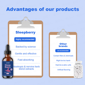 Vitamina D (D3 <span class=keywords><strong>como</strong></span> colecalciferol de 12.5mcg) al por mayor para OEM, proporciona <span class=keywords><strong>un</strong></span> sueño reparador, gotas de Sleep Berry para niños - Product Image 5