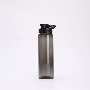 Colored BPA Free Clear Portable Sport Water <b>Bottle</b> Leak Proof <b>Flip</b> Lid Straw Tumbler Plastic Water Cups <b>with</b> Logo - Product Image 4