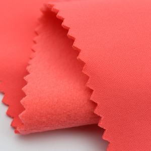 Tissu tricoté 100 % polyester pressé par ultrasons, composite avec tissu polaire pour manteaux et vestes en duvet - Product Image 2