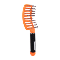 Outils de coiffure, brosse à cheveux antistatique massante, brosse à cheveux courbée à ventilation, brosse démêlante, Escova De Cabelo Profissional