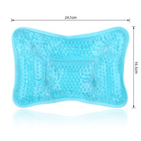 Compresse réutilisable chaude/froide pour la rééducation, avec billes de gel et tissu pelucheux, pour spa