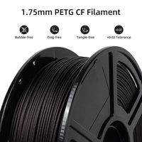 Filamen 3D Premium 1.75mm 1KG Kuat dan Tahan Lama Tanpa Bau Tahan Cuaca Bahan Cetak 3D untuk Komponen Mekanik