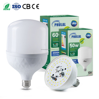 Bombillas LED para el Hogar, E27 B22, 5W 10W 15W 20W 30W 40W 50W 60W, Materia Prima al por Mayor, Bombilla LED Eléctrica