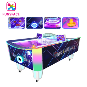 Funspace Machine à grue à monnayeur, <span class=keywords><strong>jeu</strong></span> <span class=keywords><strong>de</strong></span> hockey incurvé avec structure métallique, garantie 1 an pour utilisation en arcade - Product Image 6