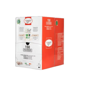 Dosettes de café Arabica Fairtrade 100% biologique de qualité supérieure 44mm 150pcs en plastique au goût sucré certifié Fairtrade - Product Image 1