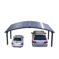 Pergola de voiture en aluminium 2026, structure de montage de toit en polycarbonate, abri de voiture extérieur
