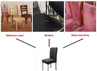 Housse de chaise de fête de mariage écologique de luxe lavable en machine, housse de chaise de salle à manger extensible élastique pour salon, hôtel