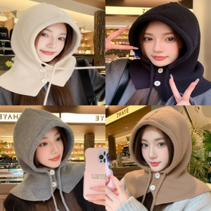 Sarawang maglia passamontagna caldo articoli invernali Golf marmitta pelliccia cappello invernale cappuccio più caldo come piumino esterno - Product Image 1