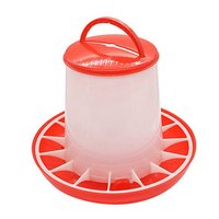Équipement agricole, alimentation automatique en plastique pour volailles et élevage de poulets, canards, oiseaux