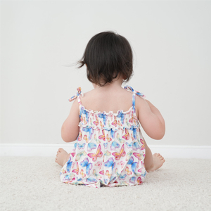 Pijamas de algodón de manga corta y pantalón corto para niños al por mayor, conjuntos de dos piezas, peleles y bodys para bebé - Product Image 4